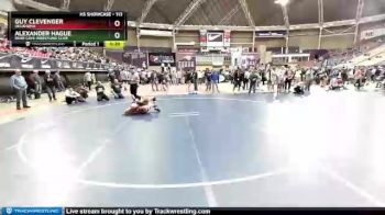 113 lbs 3rd Place Match - Guy Clevenger, Oklahoma vs Alexander Hague, Bear Cave Wrestling Club