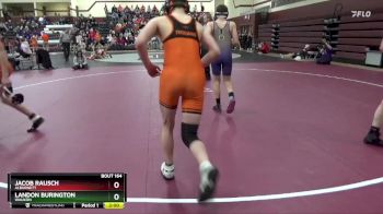 JV-6 lbs 3rd Place Match - Jacob Rausch, Alburnett vs Landon Burington, Waukon