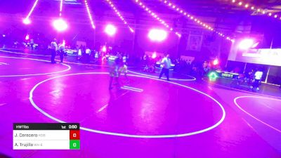 Consolation - Jadelyn Cerecero, Hoisington JR Cardinals vs Ayva Trujillo, Wh-6