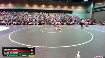 132 lbs Cons. Round 1 - Mario Calderon, Central vs Jayden Esquiro, Madras