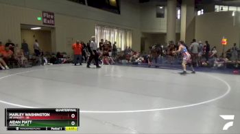 144 lbs Quarters & 3rd Wb (32 Team) - Aidan Piatt, Guerilla WC vs Marley Washington, MF Dynasty