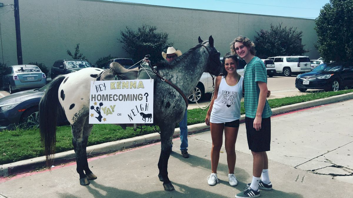 All Star Cheerleader's 'Homecoming Proposal'