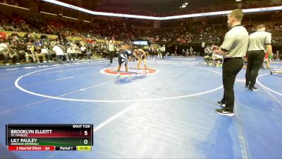 115 Class 1 lbs Cons. Round 1 - Brooklyn Elliott, St. Charles vs Lily Pauley, Windsor (Imperial)