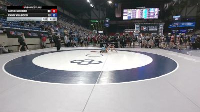120 lbs Cons. Rd Of 64 - Jayce Gruber, Minnesota vs Evan Villecco, New Jersey