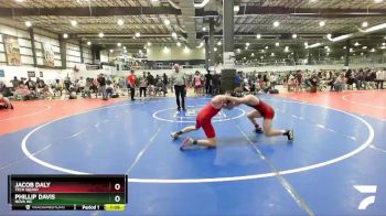 126 lbs Semifinal - Phillip Davis, NOVA WC vs Jacob Daly, Tech Squad