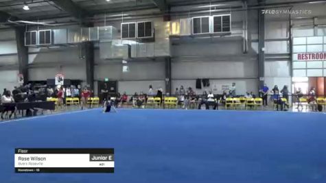 Rose Wilson - Floor, Byers Roseville - 2021 Region 1 Women's Championships