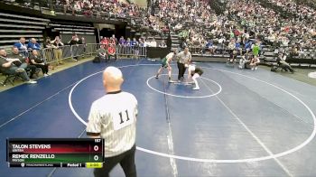 157 lbs Champ. Round 1 - Talon Stevens, Uintah vs Remek Renzello, Payson