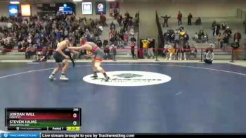 285 lbs Cons. Semi - Steven Hajas, Augustana (SD) vs Jordan Will, Minot St.