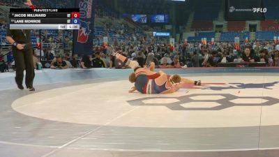 126 lbs Cons. Sub-rd Of 16 - Jacob Millward, UT vs Lane Monroe, UT