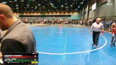 113 lbs Cons. Round 4 - Jacob Lopez, Will C. Wood vs Sadhruk Nagineni, Folsom