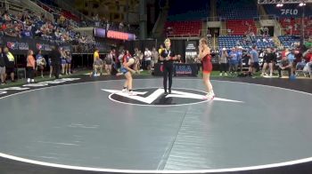 127 lbs Semis - Carley Ceshker, Wisconsin vs Britney Rueb, South Dakota