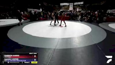 57 lbs Cons. Semi - Darrion Harris, California vs Damon Looper, Nor Cal Take Down Wrestling Club