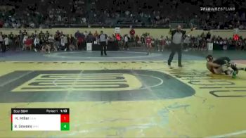 5A-126 lbs Quarterfinal - Kasen Miller, Carl Albert vs Brock Gowens, Bishop Mcguinness School