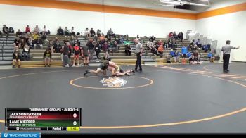 JV Boys-6 lbs Round 4 - Lane Kieffer, Dubuque Hempstead vs Jackson Goslin, Cedar Rapids Kennedy