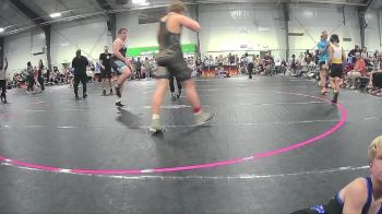 215 lbs Quarterfinal - Jameson Lackey, Unattached vs Landon McKee, Compound Wrestling