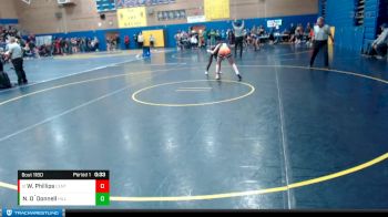 130lbs Cons. Round 6 - Willa Phillips, Centralia (Girls) vs Namuondo O`Donnell, Hillsboro