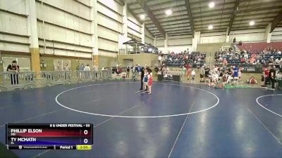 53 lbs Quarterfinal - Phillip Elson, MN vs Ty McMath, FL