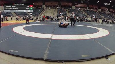 141 lbs Cons. Round 3 - Eaiden Neal, Reinhardt University (GA) vs Jacob Fuentes, New College Of Florida