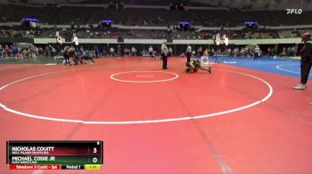 National 3-5 105-113 Round 3 - Nicholas Couitt, Bull Island Grappling vs Michael Codie Jr, Flex Wrestling