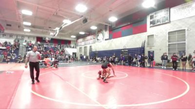 120 lbs Cons. Round 4 - Elijah Hosseini, Scripps Ranch vs Santana Abril, Liberty