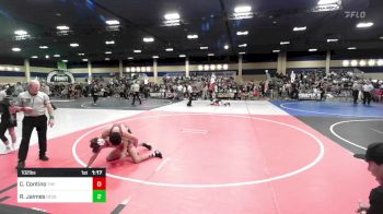 102 lbs Quarterfinal - Carlo Contino, The Empire vs Roman Jaimes, Desert Fox