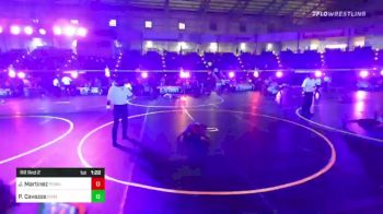 53 lbs Rr Rnd 2 - John JJ Martinez, Pomona Elite vs Peter Cavazos, Chatfield WC