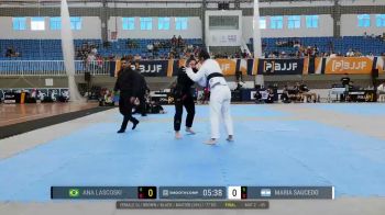 Ana Lascoski vs MARIA SAUCEDO 2026 PBJJF South American Jiu-Jitsu Championship