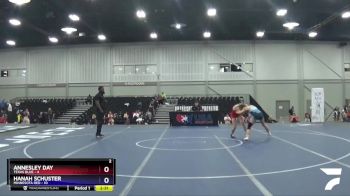 117 lbs Placement Matches (16 Team) - Annesley Day, Texas Blue vs Hanah Schuster, Minnesota Red