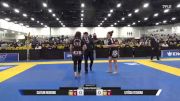 Letícia Teixeira vs Caitlin Huggins 2025 World IBJJF Jiu-Jitsu No-Gi Championship