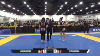 Letícia Teixeira vs Caitlin Huggins 2025 World IBJJF Jiu-Jitsu No-Gi Championship