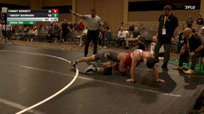 174 lbs C Of 8 #2 - Tommy Bennett, Northern Illinois vs Brody Baumann, Purdue