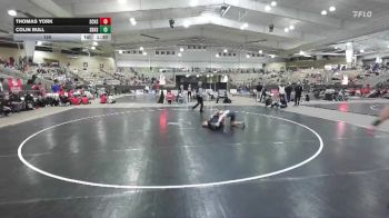 150 lbs Semis & 1st Wb (8 Team) - Colin Bull, Soddy Daisy High School vs Thomas York, Station Camp High School
