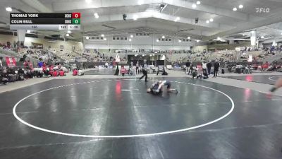 150 lbs Semis & 1st Wb (8 Team) - Colin Bull, Soddy Daisy High School vs Thomas York, Station Camp High School