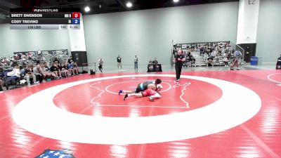 138 lbs Brett Swenson, Minnesota Blue vs Cody Trevino, Iowa