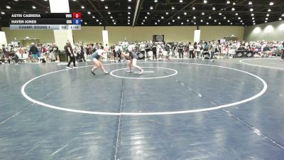 165 lbs Champ. Round 1 - Astri Cabrera, Wrangler Wrestling Club vs Haven Jones, Grind Wrestling Academy