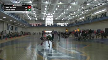133 lbs Champ. Round 1 - Isaac Meyers, Penn State Behrend vs Lucas Torre, New Jersey City