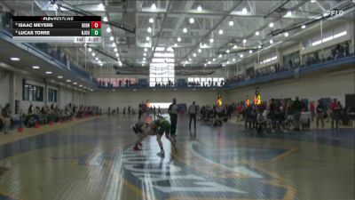 133 lbs Champ. Round 1 - Isaac Meyers, Penn State Behrend vs Lucas Torre, New Jersey City