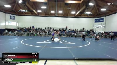 174 lbs Quarterfinal - Kydyn Lima, San Francisco State vs Joe Buck, Cal Poly SLO