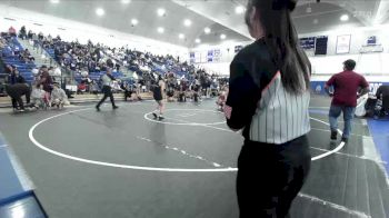 100 lbs Semifinal - Kayleigh Fernandez, Golden West vs Maya Rodriguez, Merced