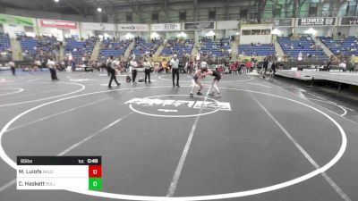 95 lbs Consi Of 16 #2 - Max Lulofs, Bald Eagle Wrestling vs Charlie Haskett, Bulldog Wrestling Club