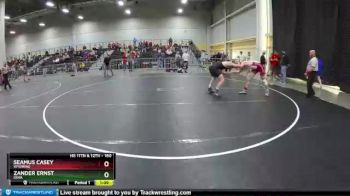 160 lbs Cons. Round 5 - Seamus Casey, Wyoming vs Zander Ernst, Iowa