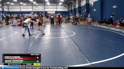 95 lbs Round 4 - Kaelyn Nargiel, Sublime Wrestling Academy vs Kenzie Crowhorn, Middleton Wrestling Club