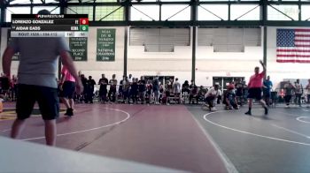 104-112 lbs Champ. Round 1 - Aidan Eads, Kewanee vs Lorenzo Gonzalez, Force Elite