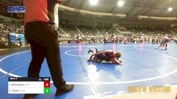 83 lbs Round Of 32 - Isaac Showalter, Backyard Brawlers Midwest vs Zavier Olver, Mat Assassins