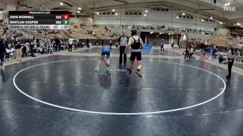 150 lbs Semis & 1st Wb (8 Team) - Braylan Cosper, Soddy Daisy High School vs John Worrell, Station Camp High School