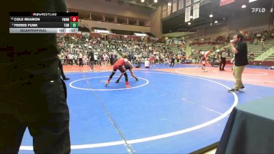 96 lbs Quarterfinal - Cole Beamon, Fayetteville Wild Hog Wrestling vs Ferris Funk, Team Conquer Wrestling