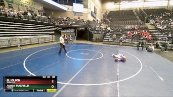 101 lbs Cons. Round 2 - Asher Maxfield, Tooele vs Eli Olson, Park City
