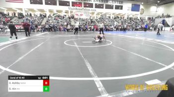 70 lbs Consi Of 16 #2 - Gibbson Ashby, Wasatch Wrestling Club vs Sean Hin, RedWave Wrestling