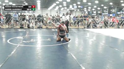 106 lbs Rr Rnd 2 - Jessiah Rockeymore, Carolina Mat Mavericks - HSB vs Gabriel Alashmaly, MICHIGAN MAFIA WC - HSB