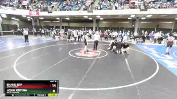 126 lbs Champ. Round 1 - Josue Ortega, Metea Valley vs Shane Seip, Unattached